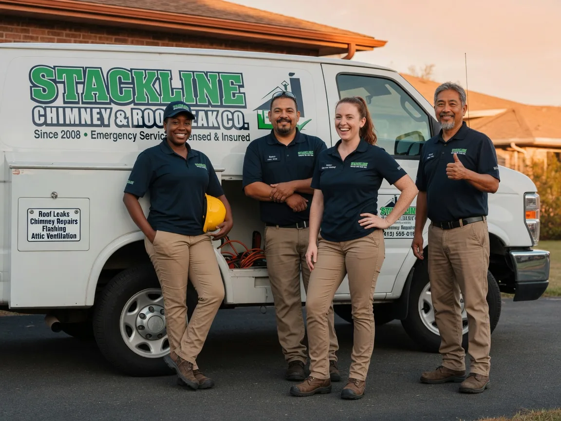 Chimney flashing repair company in Waldo, OH